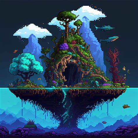 Terraria: ¡Un mundo pixelado que te invita a construir, explorar y luchar!