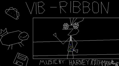 Vib-Ribbon: ¡Una experiencia musical vibrante y singular que desafía las convenciones!